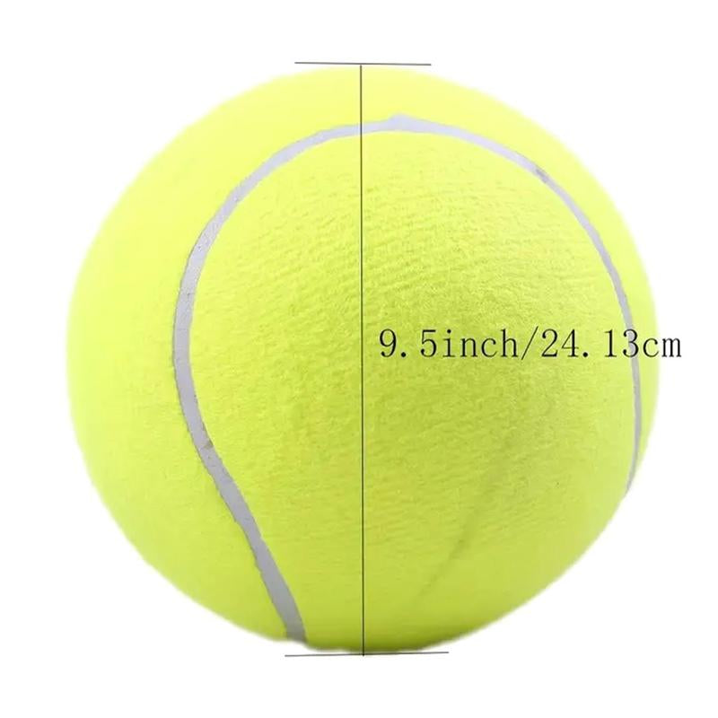 Durable Inflatable Rubber Tennis Ball for Dogs, Pet Chasing Toy Ball, Interactive Pet Toy Ball for Dogs & Cats, Pet Products, Dog Stuff, Christmas, Christmas Gift